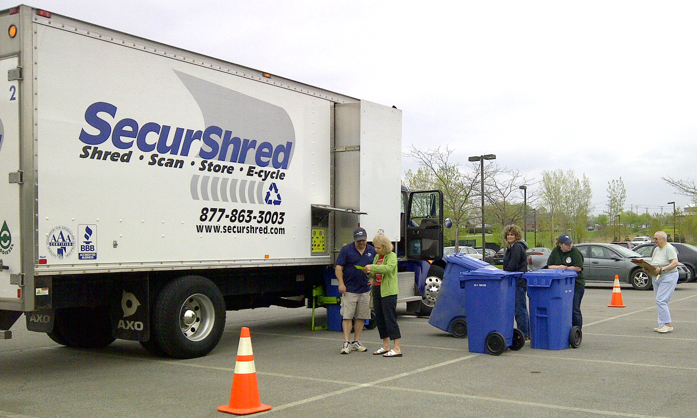 Free paper shredding event in Vermont