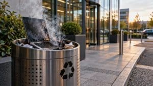 Never throw old laptops away - they're a serious fire hazard.